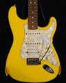 photo of 2002 Fender MIM Strat Rare Graffiti Yellow